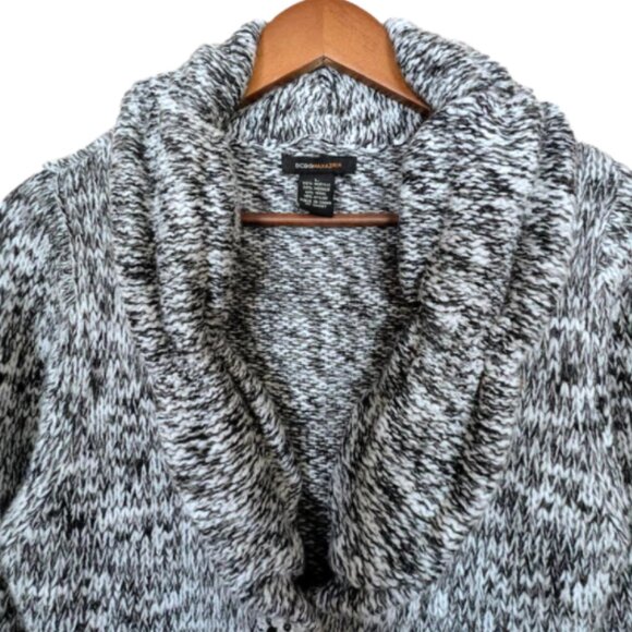 NWOT BCBGMaxAzria Women's Chunky Mohair Cardigan with Jeweled Buttons - Picture 3 of 6